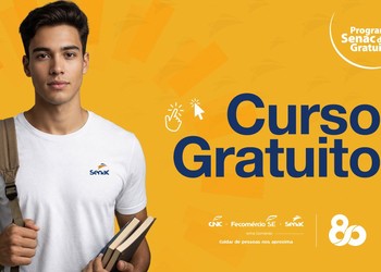 Programa Senac de Gratuidade oferta 601 vagas para turismo, saúde, gestão, gastronomia, beleza e informática