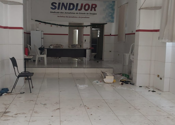 Sede do Sindicato dos Jornalistas de Sergipe é arrombada na madrugada deste domingo (14)