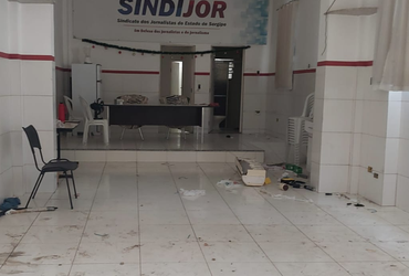Sede do Sindicato dos Jornalistas de Sergipe é arrombada na madrugada deste domingo (14)
