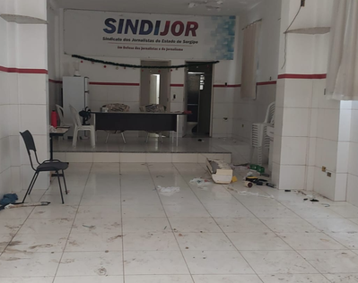 Sindicato dos Jornalistas de Sergipe tem sede arrombada em Aracaju