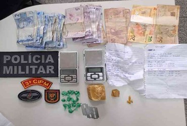 Suspeito de tráfico é preso com drogas e balanças em Maruim