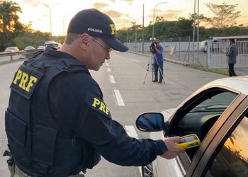 PRF intensifica fiscalização contra álcool ao volante nas rodovias federais de Sergipe