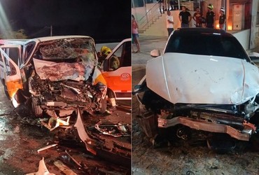 Motorista de van escolar recebe alta após acidente grave na avenida Tancredo Neves