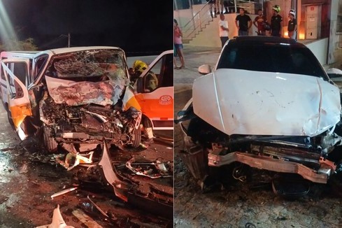 Motorista de van escolar recebe alta após acidente grave na avenida Tancredo Neves