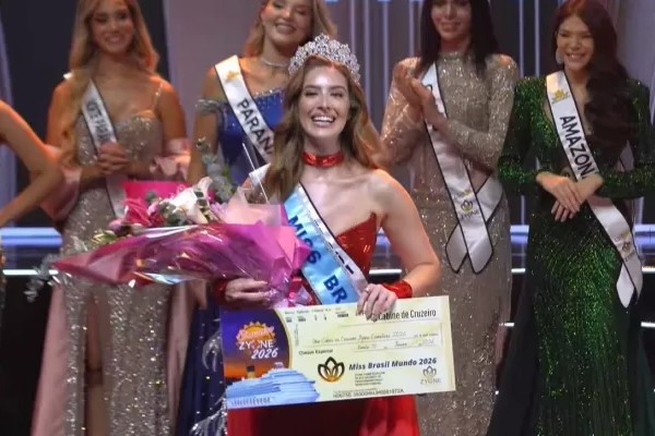 Representante de Sergipe vence o Miss Brasil Mundo 2026 em Brasília