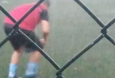 [VÍDEO] Granizo surpreende moradores durante chuva no sertão sergipano