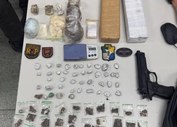 Radiopatrulha apreende mais de 2 kg de drogas em São Cristóvão