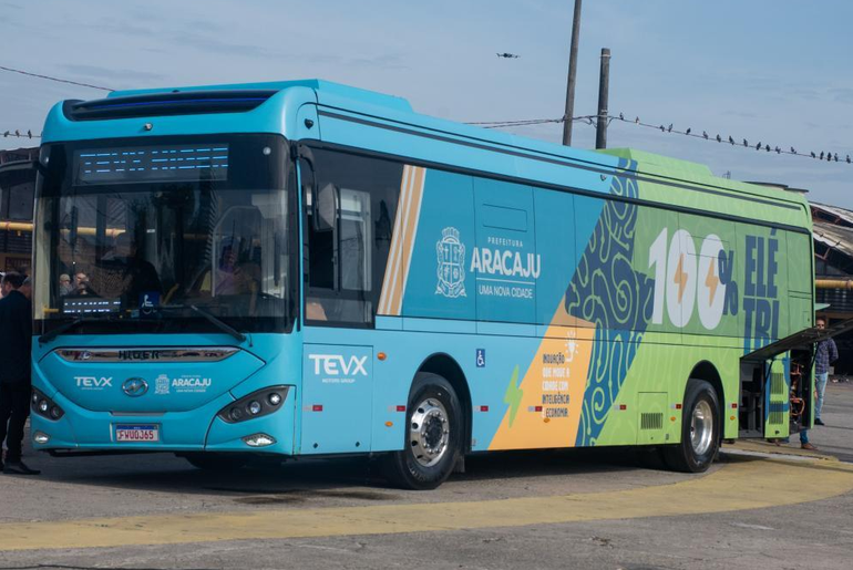 Ônibus elétrico em Aracaju: confira as rotas para os próximos 10 dias
