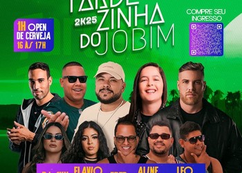 “Tardezinha do Jobim” vai agitar Aracaju no dia 30 de agosto