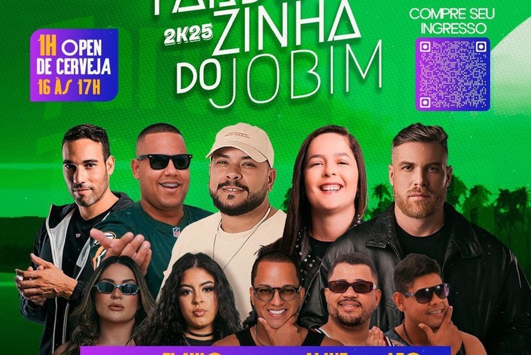 “Tardezinha do Jobim” vai agitar Aracaju no dia 30 de agosto