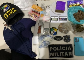 Homem suspeito de tráfico é preso em flagrante com entorpecentes em Lagarto