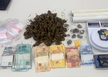 Suspeito de tráfico é preso com R$ 5 mil em espécie no bairro Dom Luciano