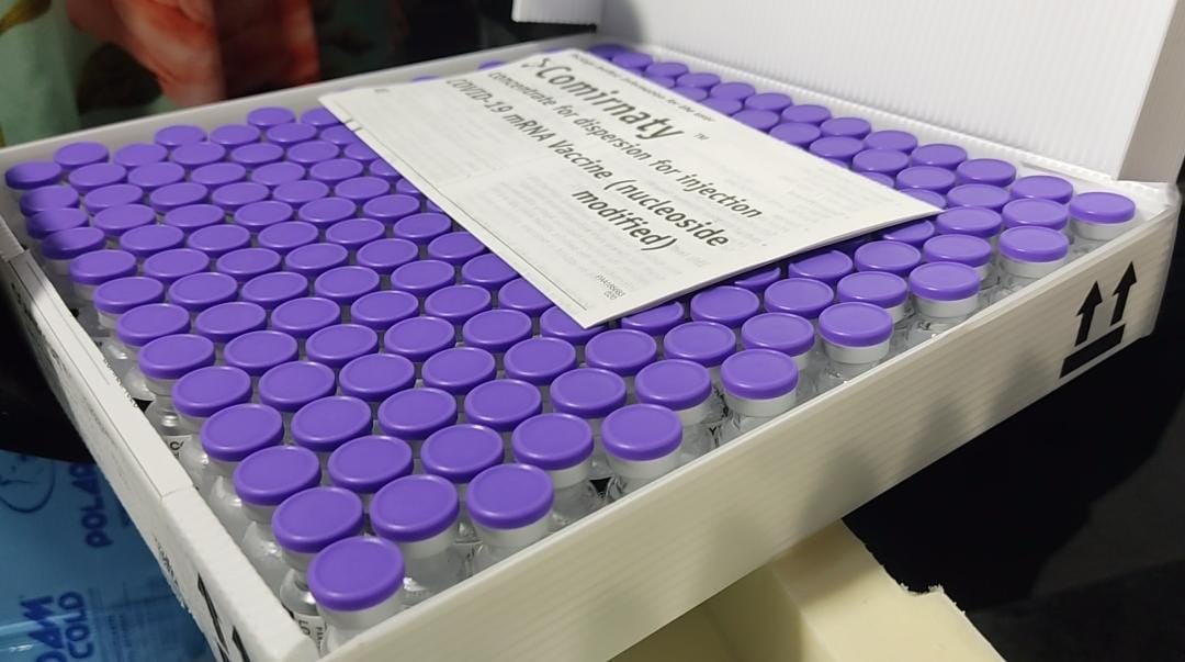 Sergipe recebe novas doses da Astrazeneca e da Pfizer