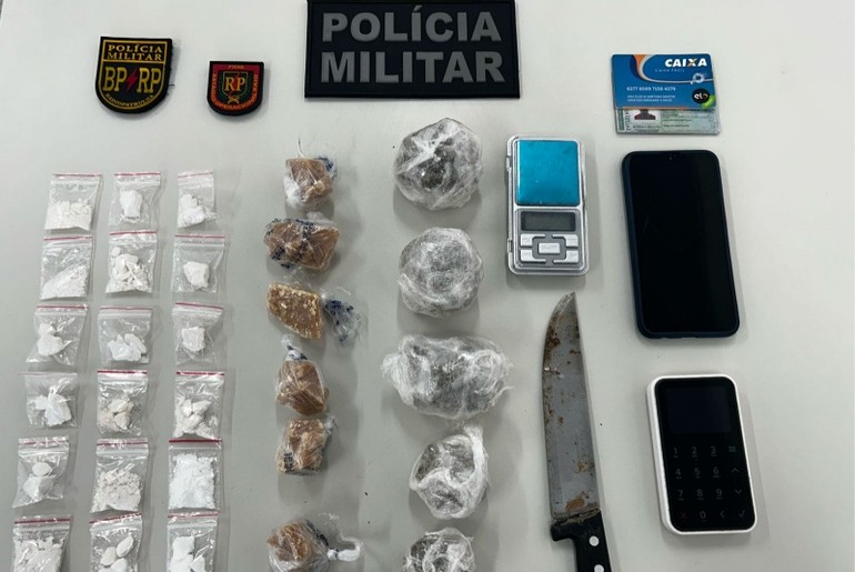 Crack, Maconha e Cocaína são apreendidas prontas para a venda na Zona Norte de Aracaju
