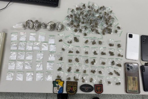 Três pessoas são presas por tráfico de maconha e cocaína em lava jato no bairro Olaria, em Aracaju