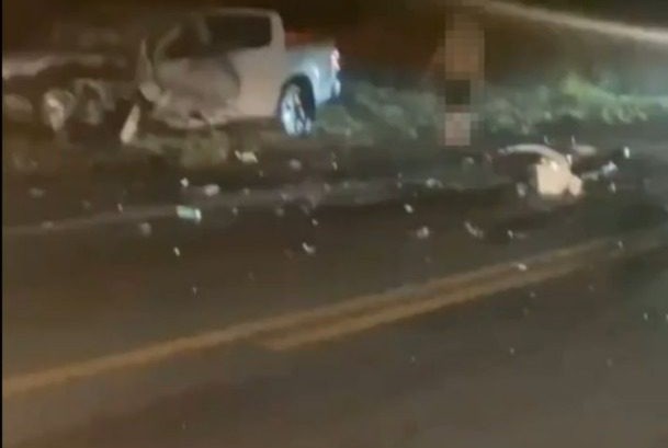[VÍDEO] Colisão entre quatro veículos deixa um morto e 12 feridos na BR-235, em Laranjeiras
