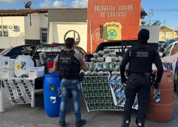 Operação policial desmantela ponto de drogas e termina com suspeito morto em Lagarto