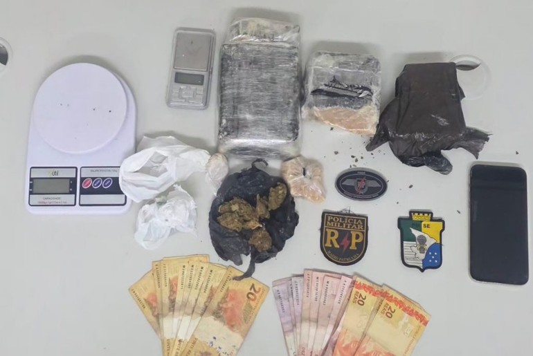 Suspeito por tráfico de drogas e violência doméstica é preso na Zona Oeste de Aracaju