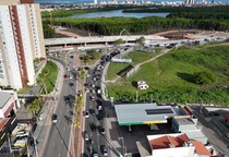 Obra do Complexo Viário Maria do Carmo altera trânsito na Avenida Beira Mar