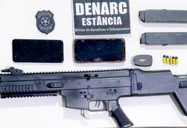 Dois suspeitos são presos com carabina durante operação policial em Estância