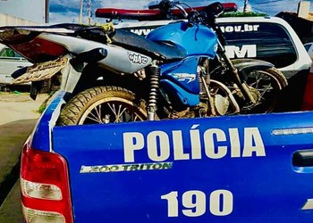 Adolescente é apreendido com moto furtada e adulterada em Monte Alegre de Sergipe
