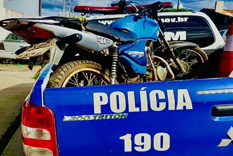 Adolescente é apreendido com moto furtada e adulterada em Monte Alegre de Sergipe