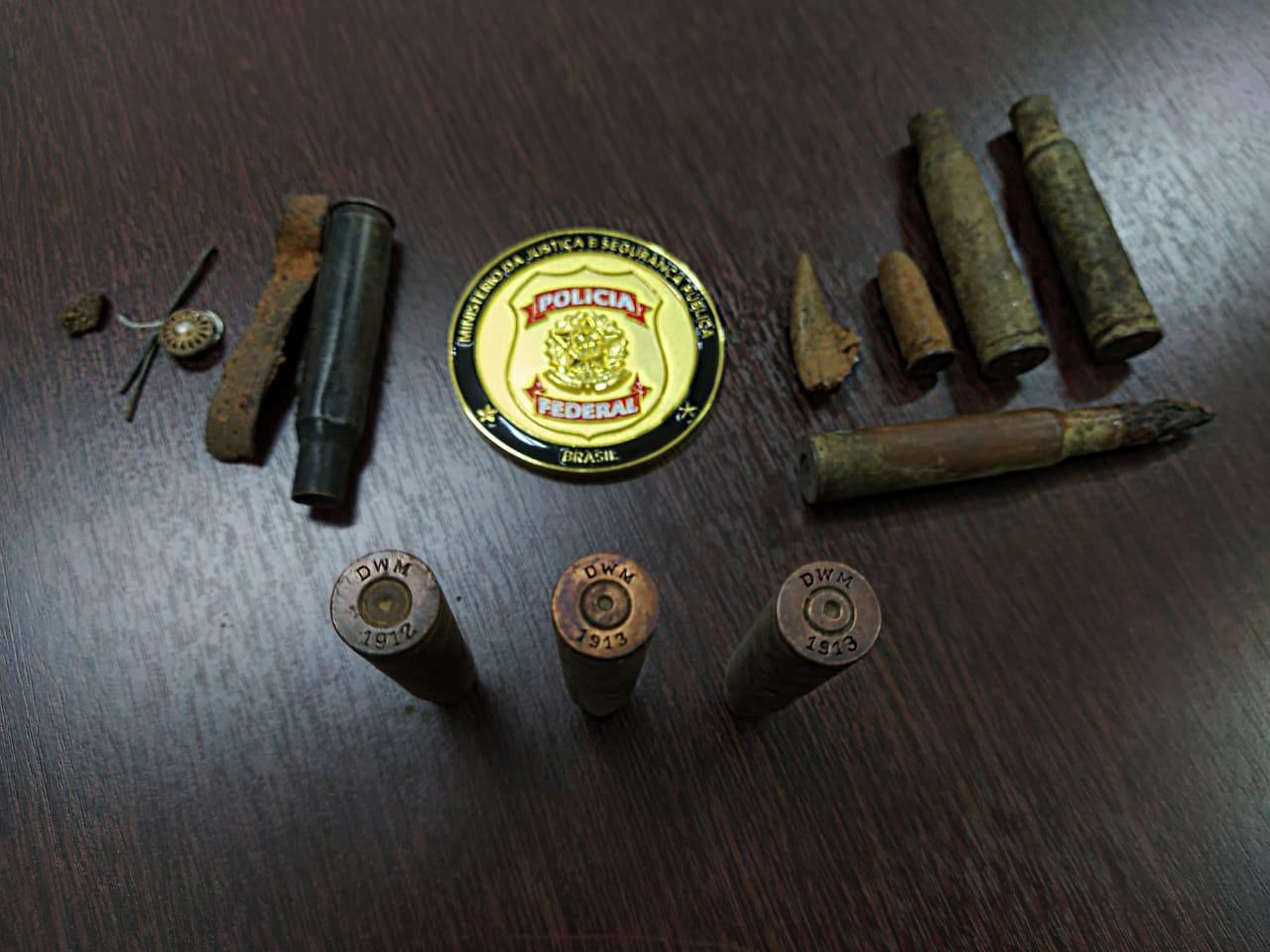 Polícia Federal recupera munições da Grota do Angico fabricadas em 1912 e 1913