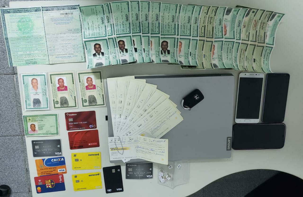 Estelionatário é preso em flagrante tentando aplicar golpe contra banco em Aracaju