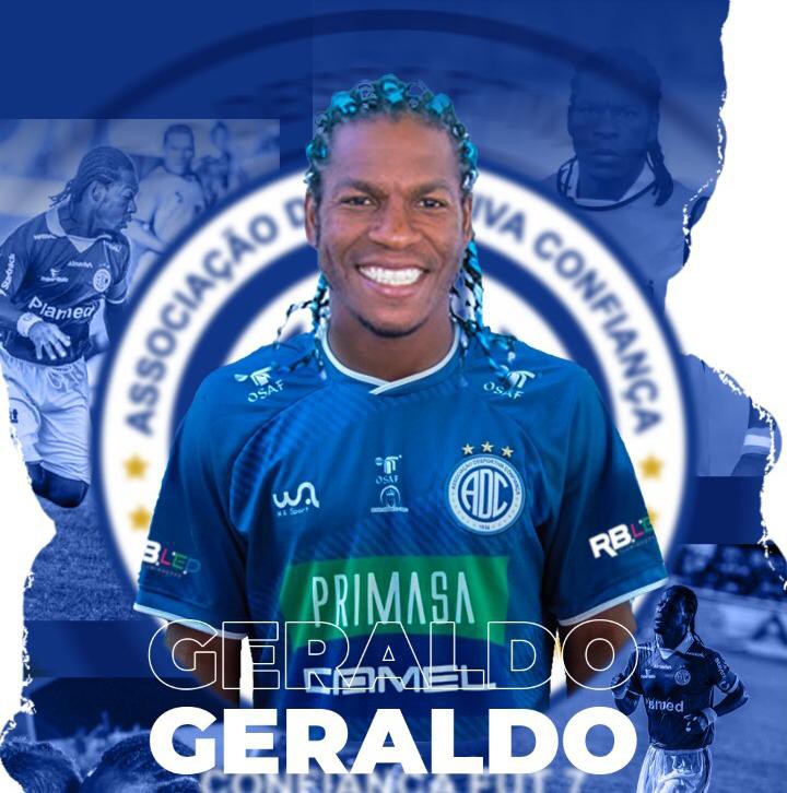 Confiança Fut7 anuncia Geraldo Moreira, eterno "G10"