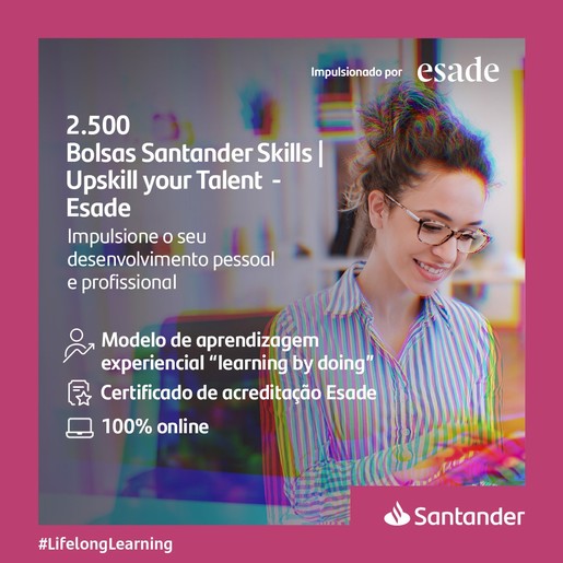 Santander lança programa com mais de duas mil bolsas de estudo