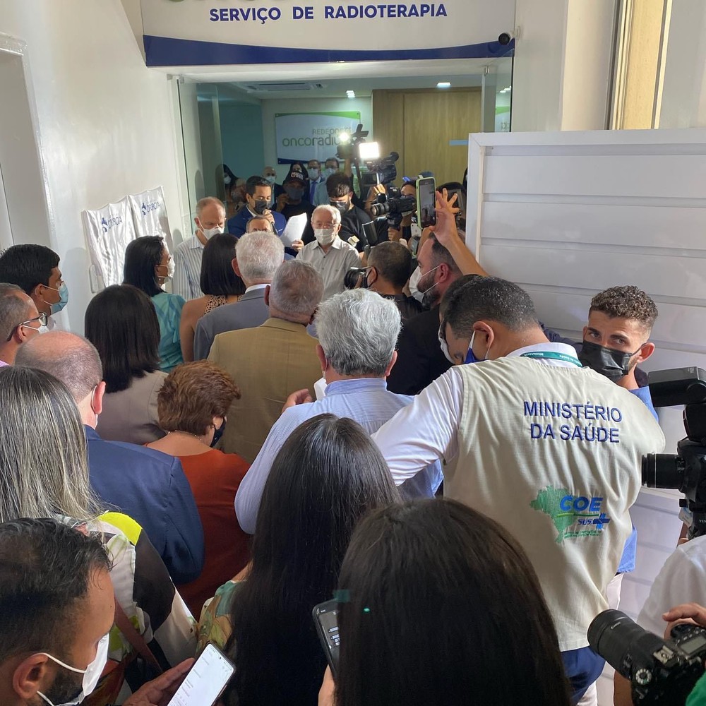 Hospital de cirurgia reinaugurou hoje seu novo serviço de radioterapia