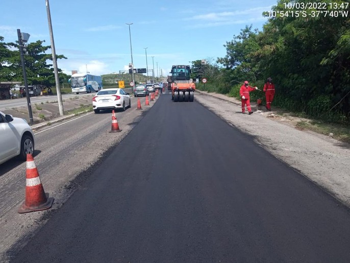 Obras na entrada de Aracaju devem ser finalizadas nesta sexta-feira (11)