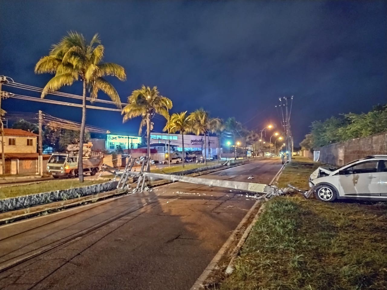 Sergipe registra mais de 200 colisões em postes de energia elétrica este ano