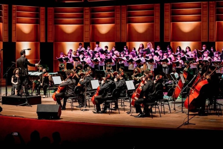 Barracão da Vila do Forró recebe apresentação musical da Orquestra Jovem de Sergipe
