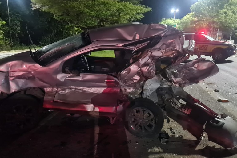 Morre motorista que teve carro atingido por delegado em Aracaju