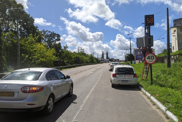 Radares voltam a funcionar na BR-101 próximo ao trecho de Estância