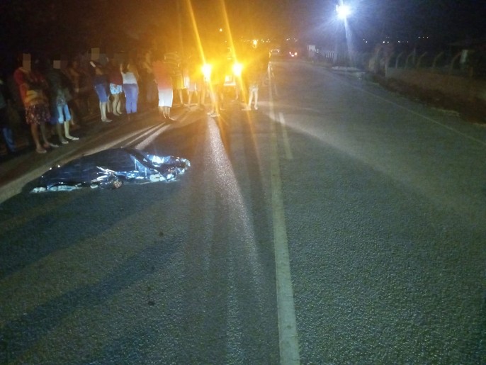 Atropelamento causa morte de uma pessoa em Itabaiana