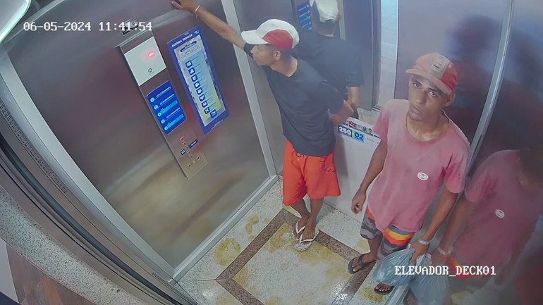 Polícia divulga imagens de suspeitos de furto em shopping de Aracaju