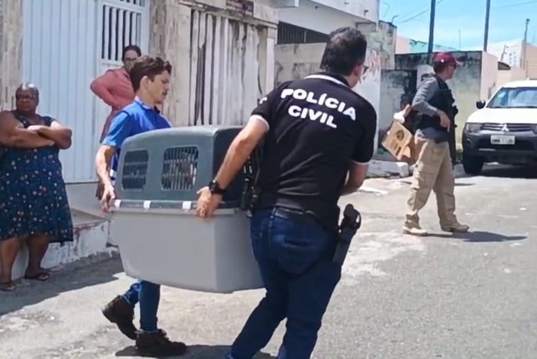 Ação resgata 10 cães em situação de maus-tratos no bairro Suíssa, em Aracaju