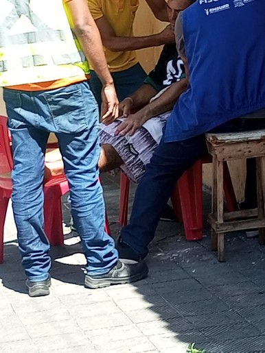 Homem é atacado no abdómen com  facada no Centro de Aracaju