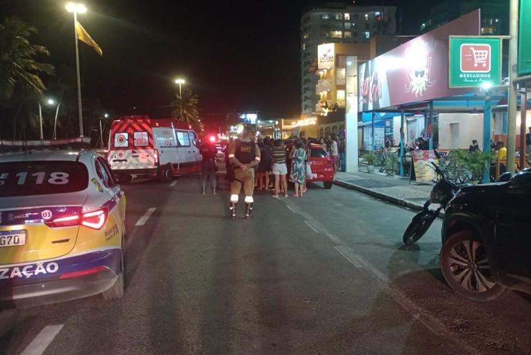 Criança de 7 anos morre atropelada na Orla de Atalaia em Aracaju