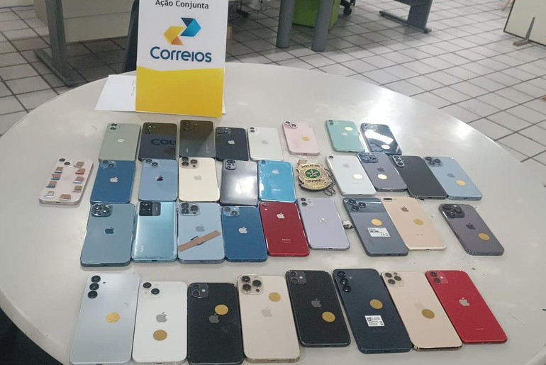 35 Celulares furtados nos festejos juninos são recuperados antes de serem enviados para outros estados