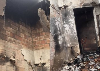 "Ele destruiu a minha vida", diz mulher que teve casa incendiada por ex-companheiro em Itabaiana