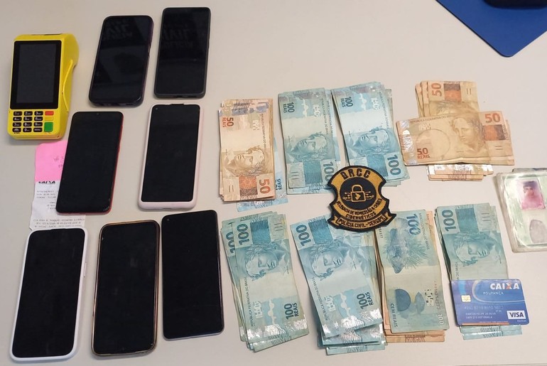 Três homens são presos por aplicar golpe da 'Falsa Central Telefônica'; vítima teve prejuízo de R$ 60 mil