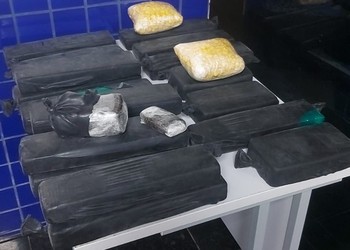 PRF apreende 17 quilos de drogas em São Cristóvão