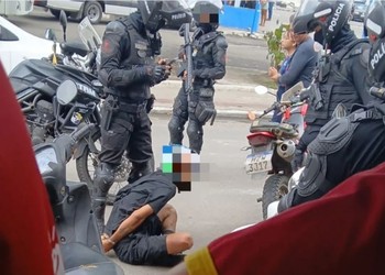 Entregador de lanches é preso suspeito de tráfico de drogas no centro de Itabaiana