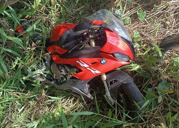 Motociclista fica ferido ao sair da pista em rodovia de Indiaroba