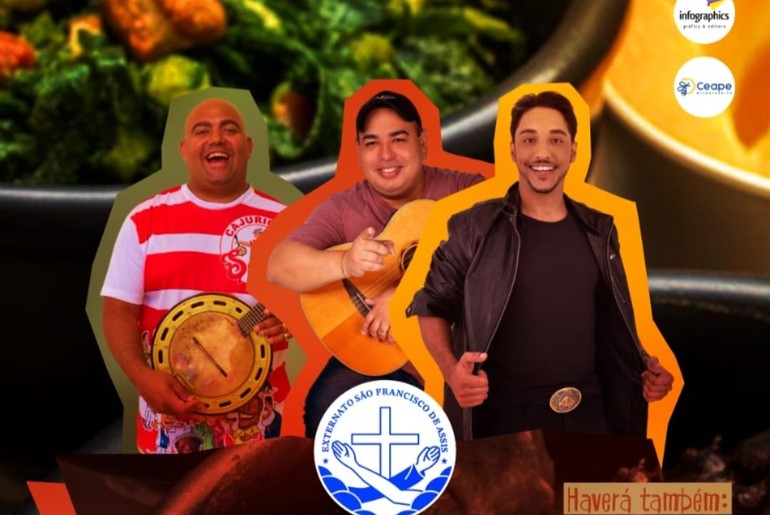 Grandes atrações vão comandar Feijoada do Externato São Francisco neste sábado (13)