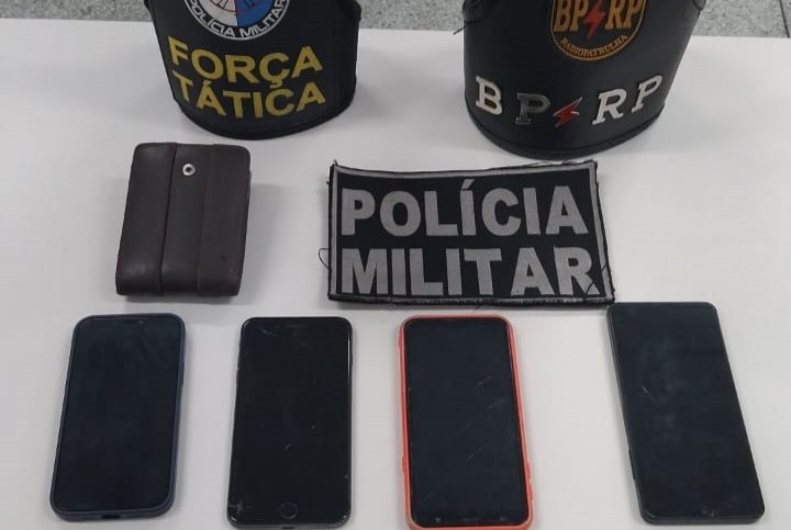 Polícia Militar prende suspeito de assalto a ônibus e recupera celulares em Aracaju