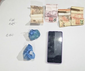 Casal é preso em Itabaiana por suspeita de tráfico de drogas